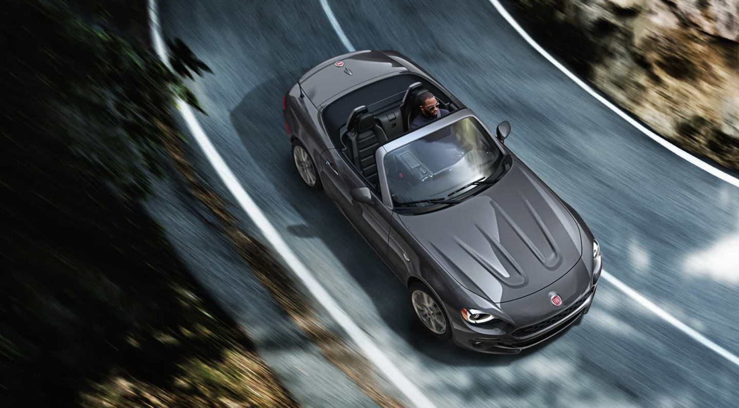 2018 FIAT 124 Spider Grey Exterior Top View